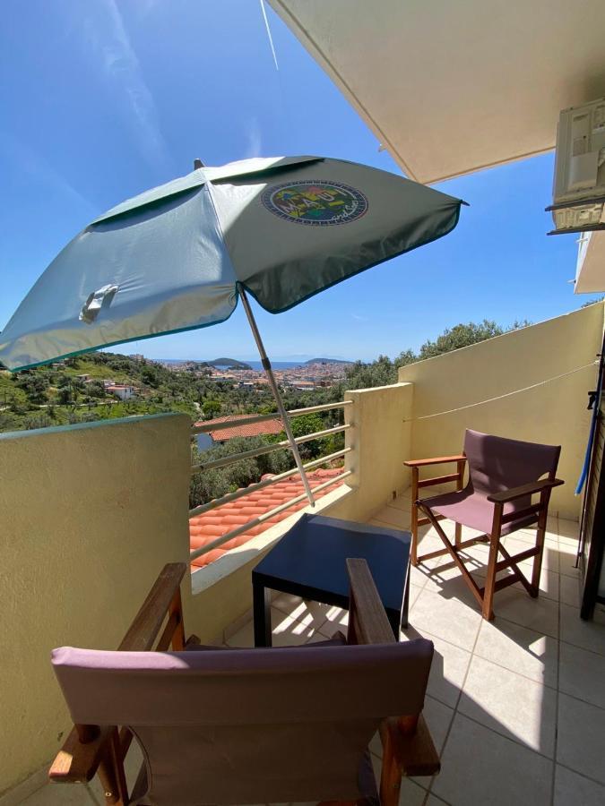 Villa Krini Skiathos Town Bagian luar foto
