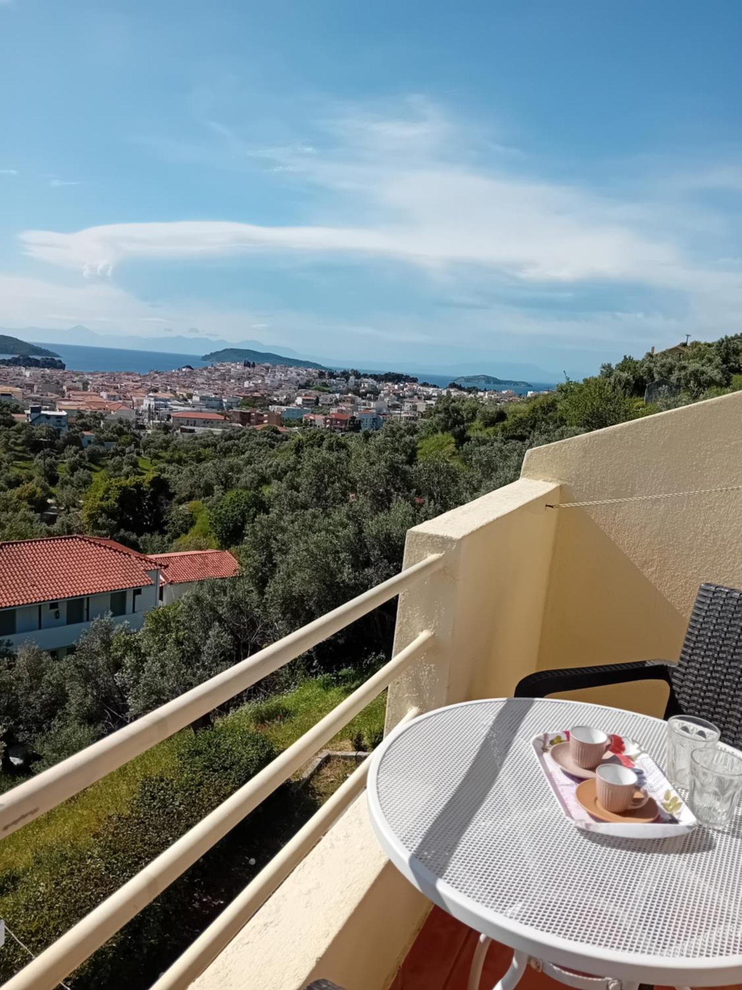 Villa Krini Skiathos Town Bagian luar foto